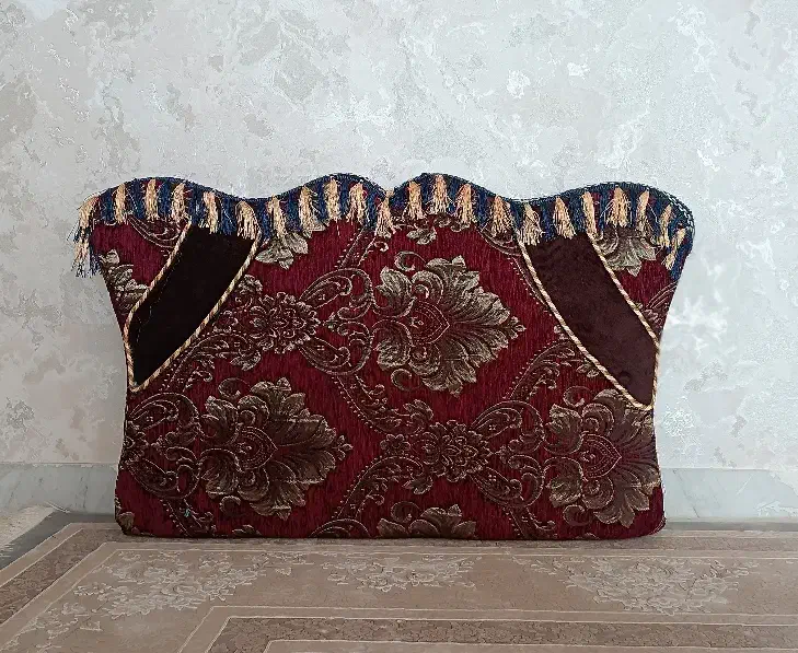 پشتی جفت مخمل برجسته نو، قابل شستشو|پشتی|خمینی‌شهر, |دیوار