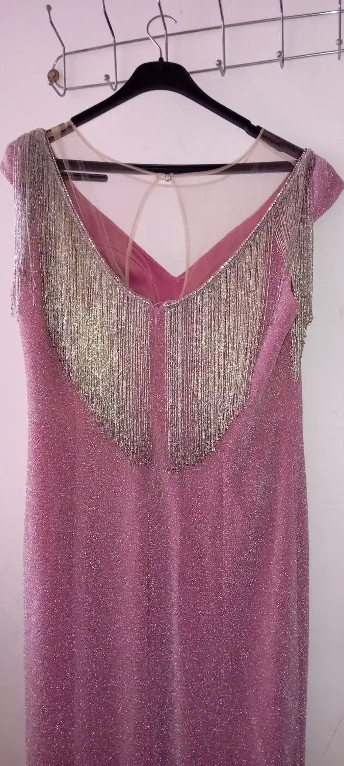 لباس مجلسی ماکسی نو لمه ترک شاین دار|لباس|قم, باجک یک|دیوار