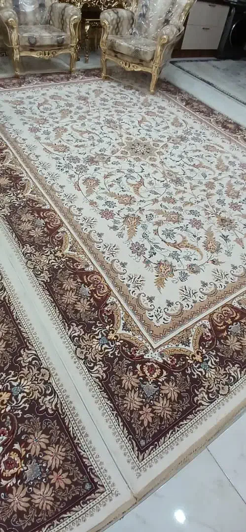 فرش ۱۲ متری جفت|فرش|چهارباغ, |دیوار