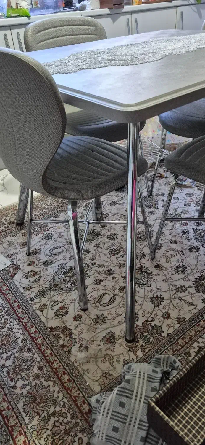 میز ناهارخوری ۴نفره|میز و صندلی غذاخوری|ورامین, ورامین|دیوار