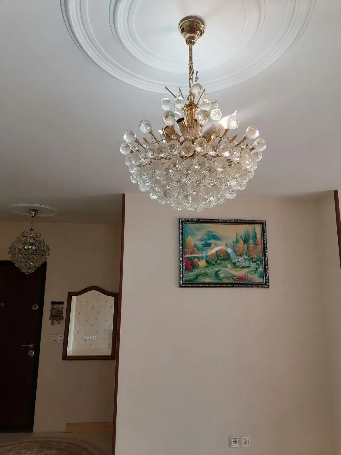 لوستر برنز هر عدد 4500|لوستر و چراغ آویز|هشتگرد, فاز ۱ مهستان|دیوار