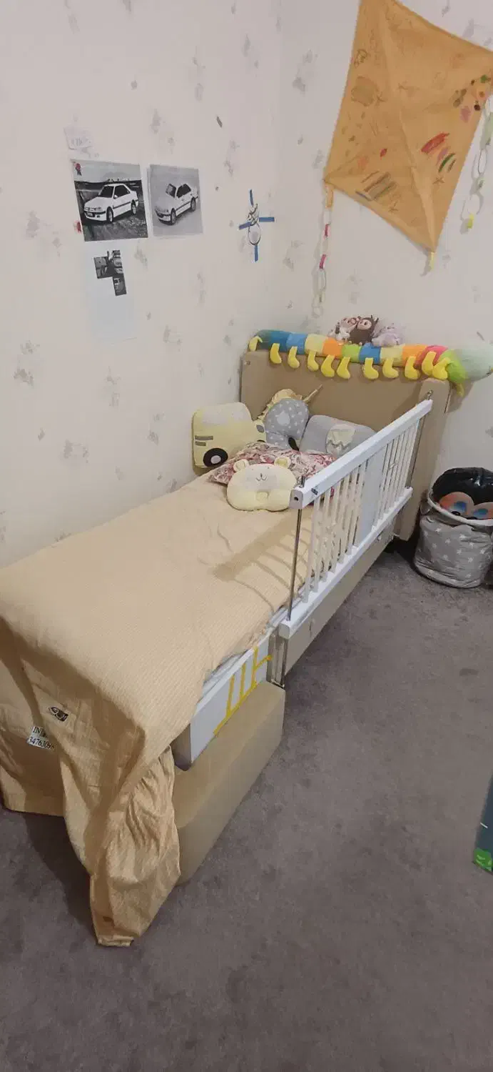 تخت خواب کودک|تخت و صندلی بچه|فسا, |دیوار