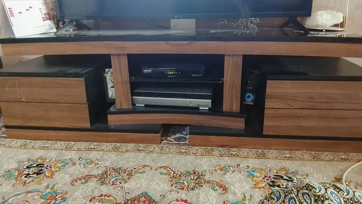 زیر تلویزیونی چوبی|میز تلویزیون|شیراز, کلاهدوز|دیوار