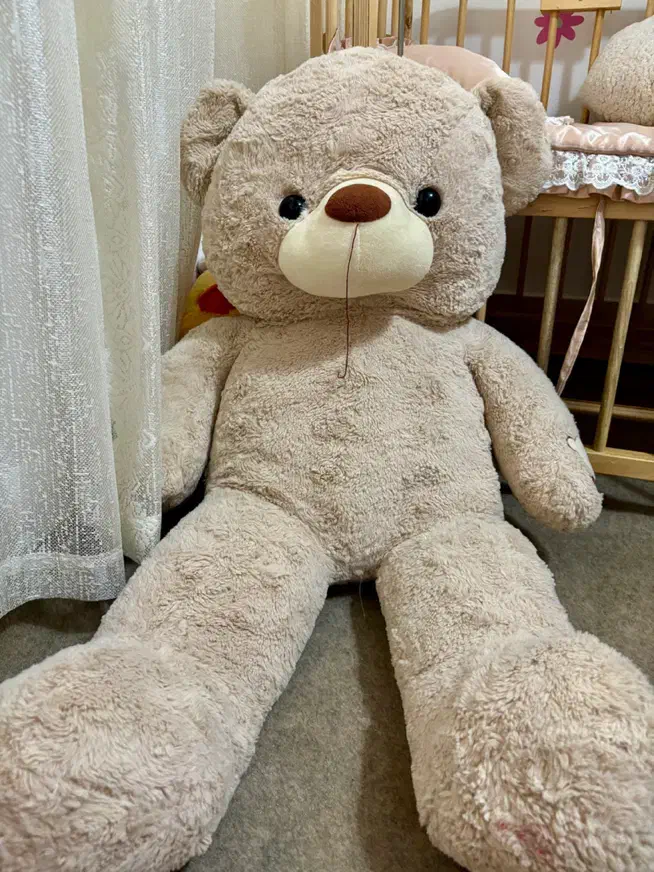 عروسک خرس حدود ۱ متر|اسباب و اثاث بچه|ساری, |دیوار