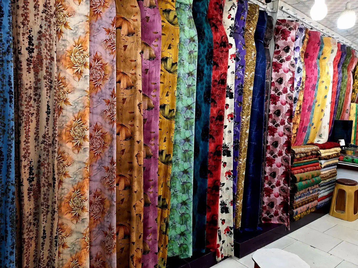 ابریشم سیم طلا دوز|لباس|زاهدان, |دیوار