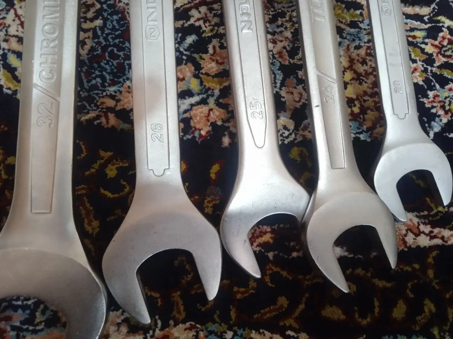 آچار فرانسه آچار دستگاه پرچ دو کشتی شارژی|ابزارآلات|اهواز, سپیدار|دیوار