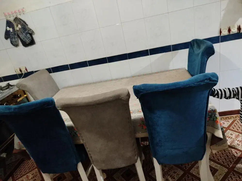 میز نهارخوری|میز و صندلی غذاخوری|سملقان, |دیوار