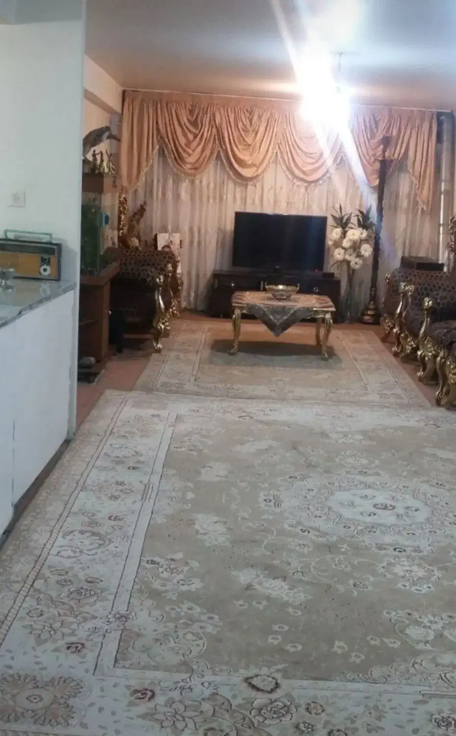 ۷۵متر دوخواب/ افسریه/ زیرهمکف/رهن قابل تبدیل