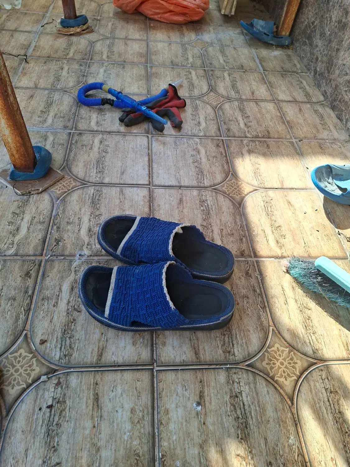 صندل زندان باف|کیف، کفش، کمربند|فسا, |دیوار