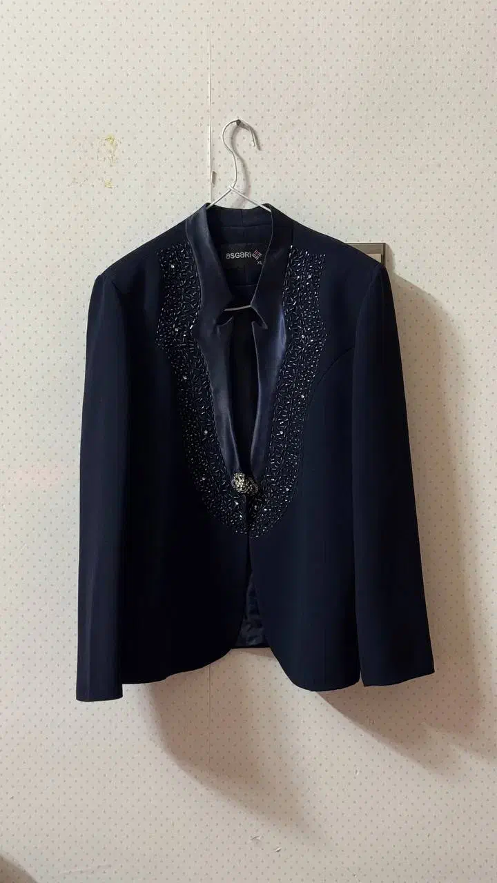 کت دامن مجلسی کار شده|لباس|قائن, |دیوار