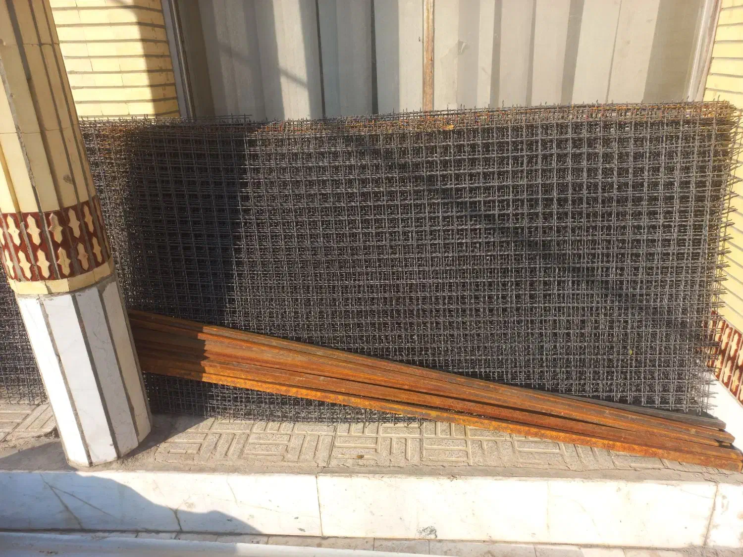 سلام توری ۴در۴ عالی و قوطی ۲در۴ و پلیت سقف اهن سقف|مصالح و تجهیزات ساختمان|فولادشهر, A1|دیوار