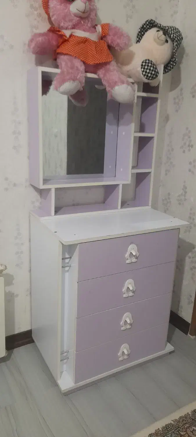 کمد دراور دخترانه|جاکفشی، کمد، دراور|رباط‌کریم, شهرک درخشان|دیوار