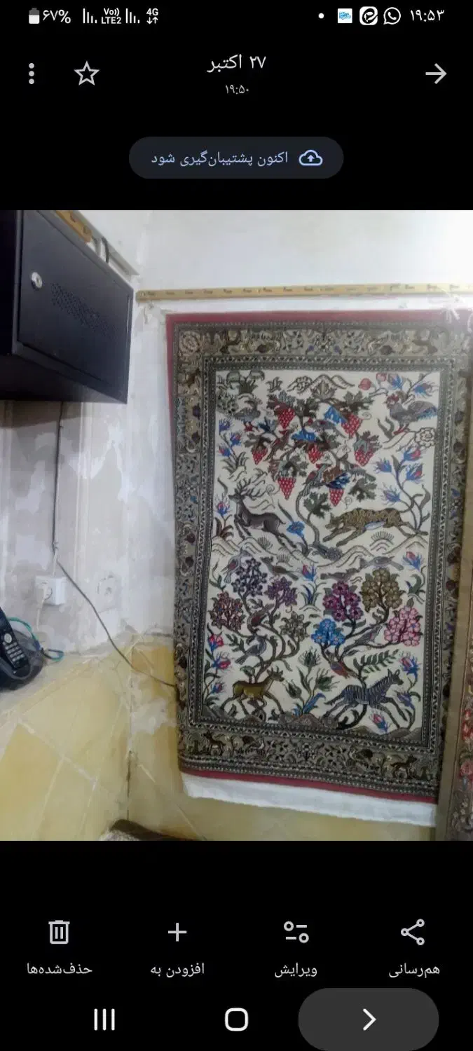 فرش|فرش|قم, باجک یک|دیوار