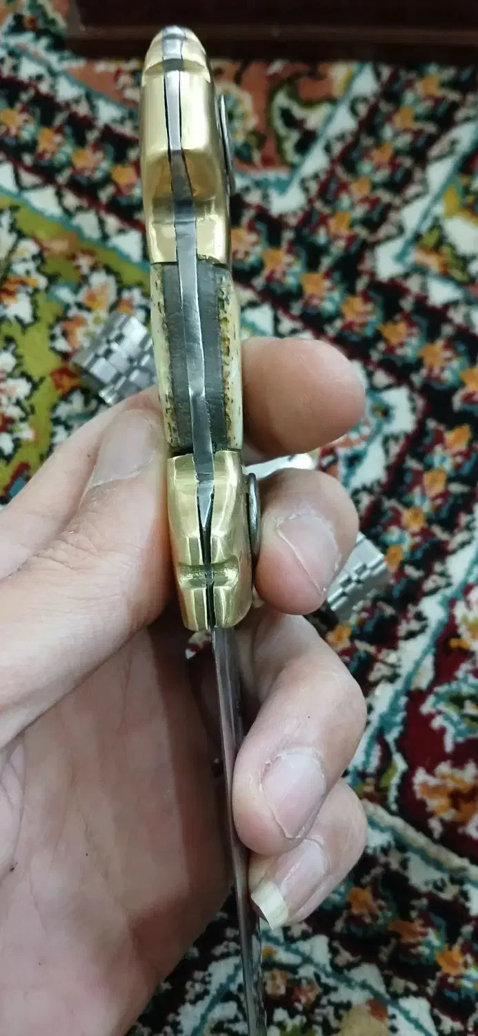 چاقو قدیمی دسته استخوان|کوهنوردی و کمپینگ|مشهد, کوی المهدی|دیوار