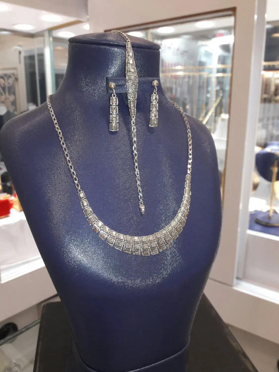 نیم ست بدون اجرت باقری|جواهرات|زنجان, |دیوار