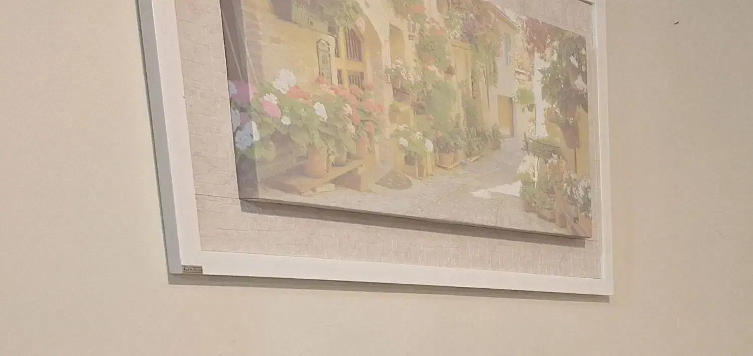 تابلو چراغدار با طرح منظره|تابلو، نقاشی، عکس|تهران, قصر فیروزه ۱|دیوار