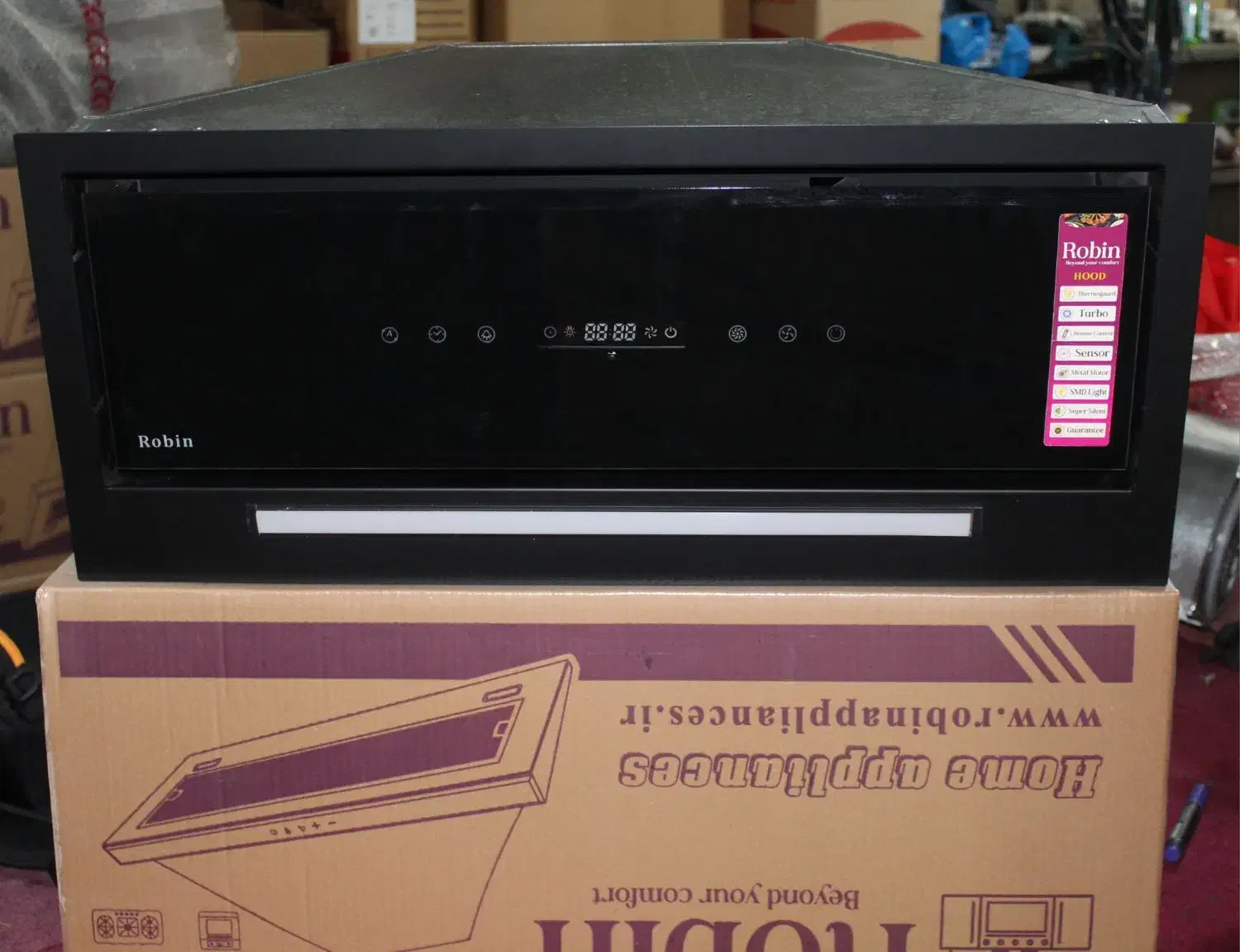 هود لمسی و کنترلی تایمردار|هود|قدس, شهرقدس|دیوار