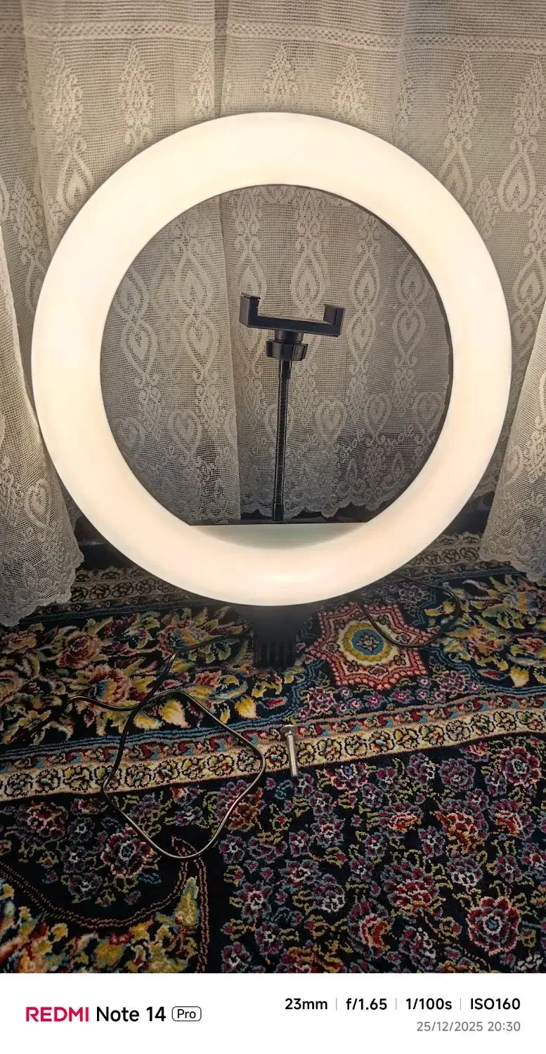 رینگ لایت|دوربین عکاسی و فیلم‌برداری|نهاوند, |دیوار