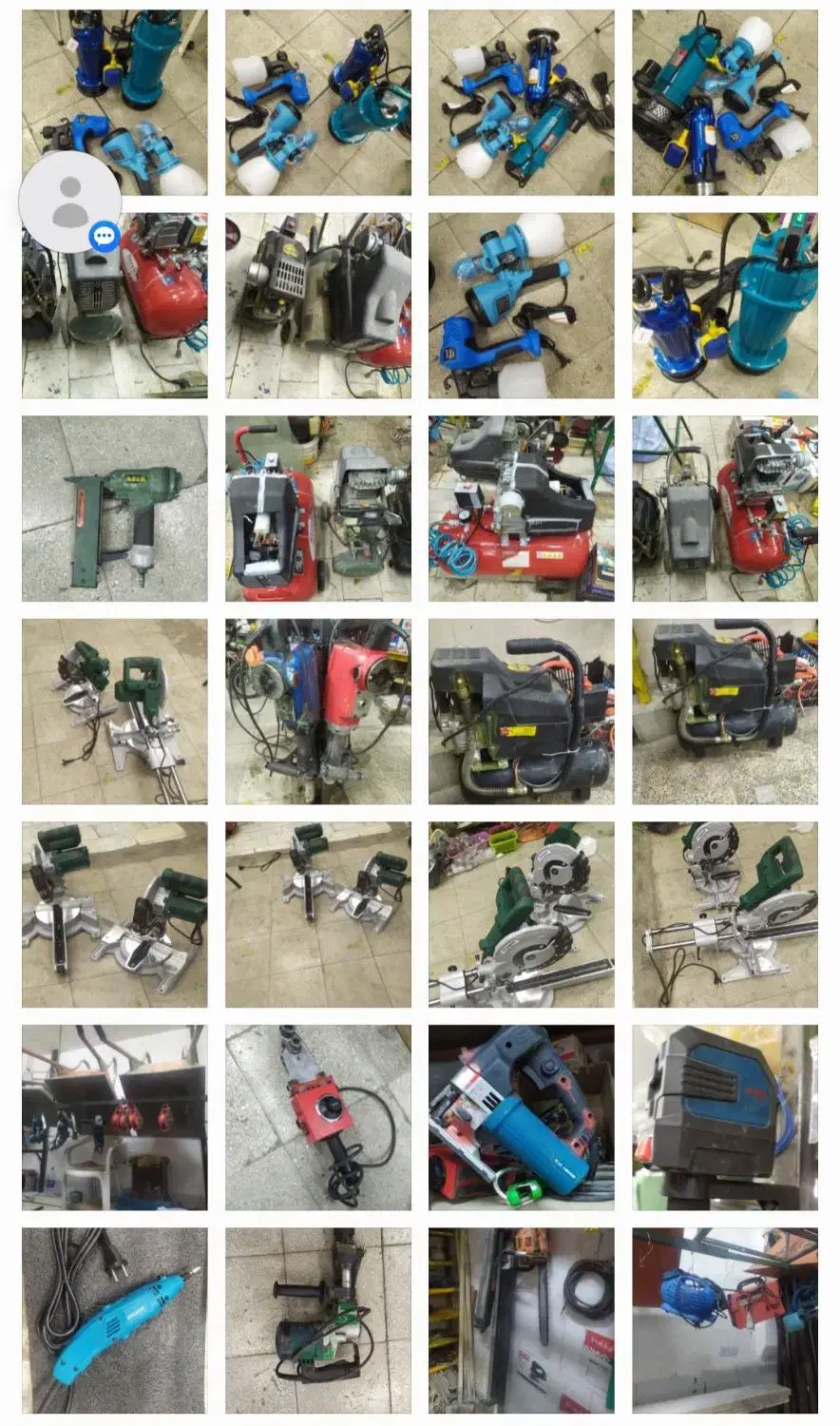 دریل  پیکور  موتورجوش  الوار  بشکه  پمپ باد  فرغون|ابزارآلات|کرمانشاه, |دیوار