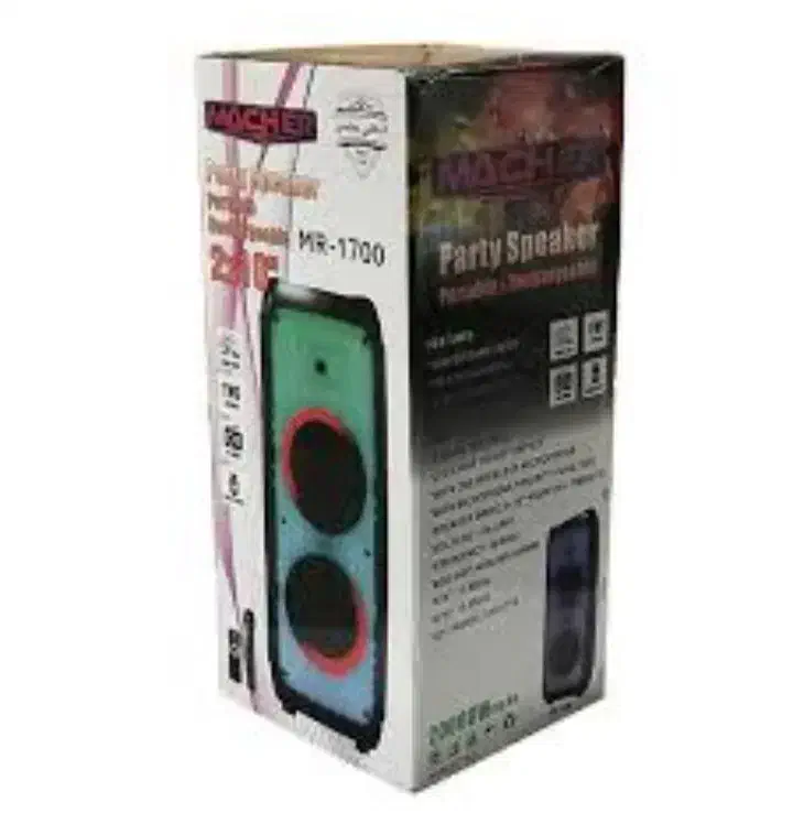 اسپیکر پارتی باکس مچر 1700|سیستم صوتی خانگی|قم, شهرک امام حسن|دیوار