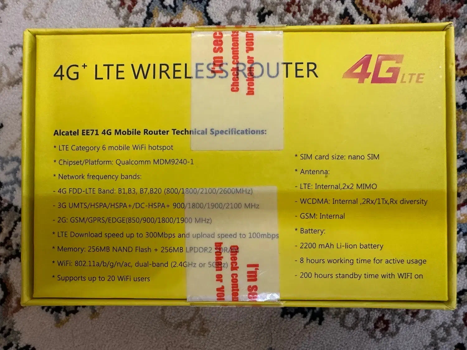 مودم جیبی با فرکانس 5G|مودم و تجهیزات شبکه|تبریز, |دیوار