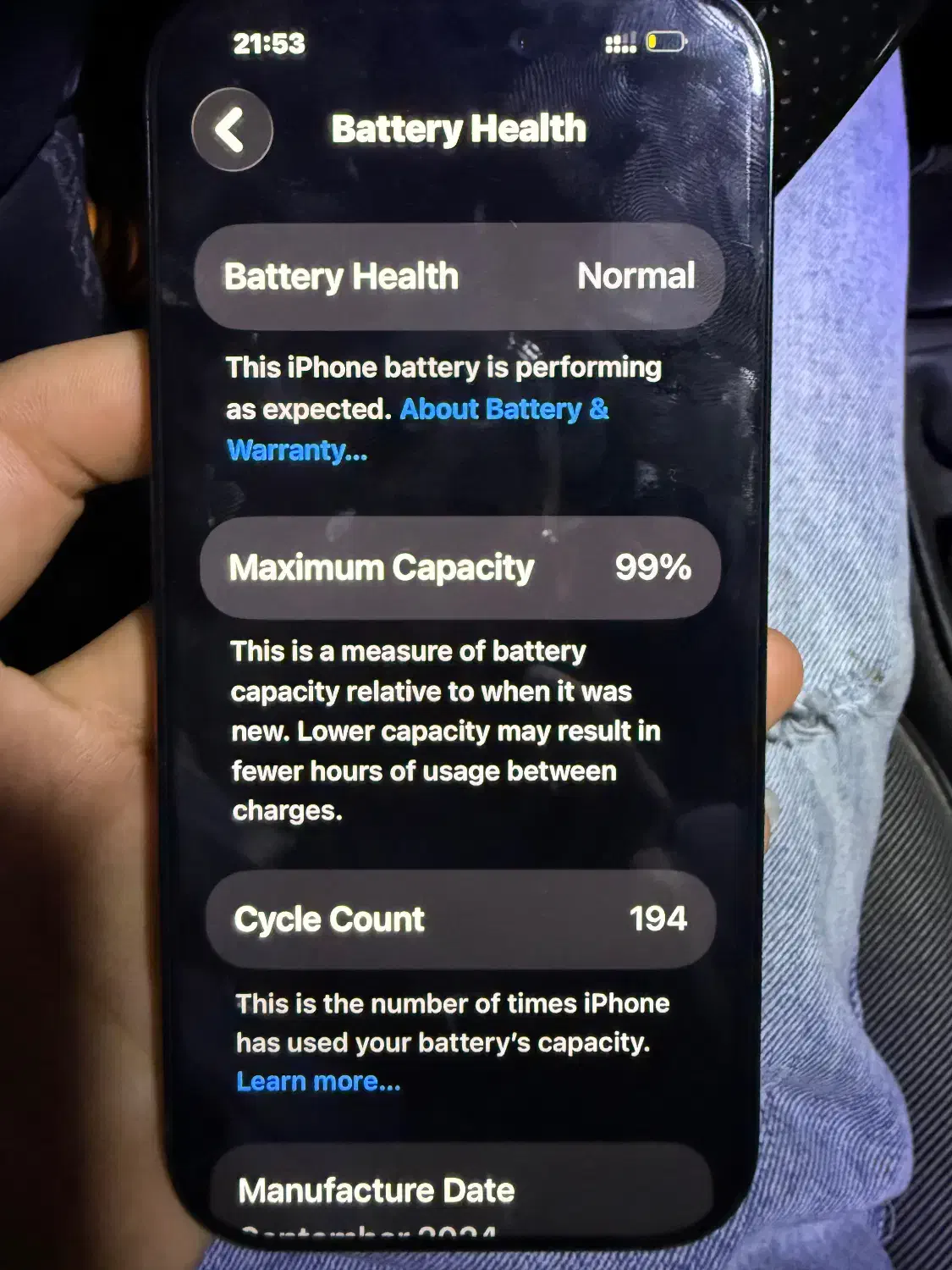 اپل ۱۶ پرو ۲۵۶ گیگ|موبایل|قزوین, |دیوار