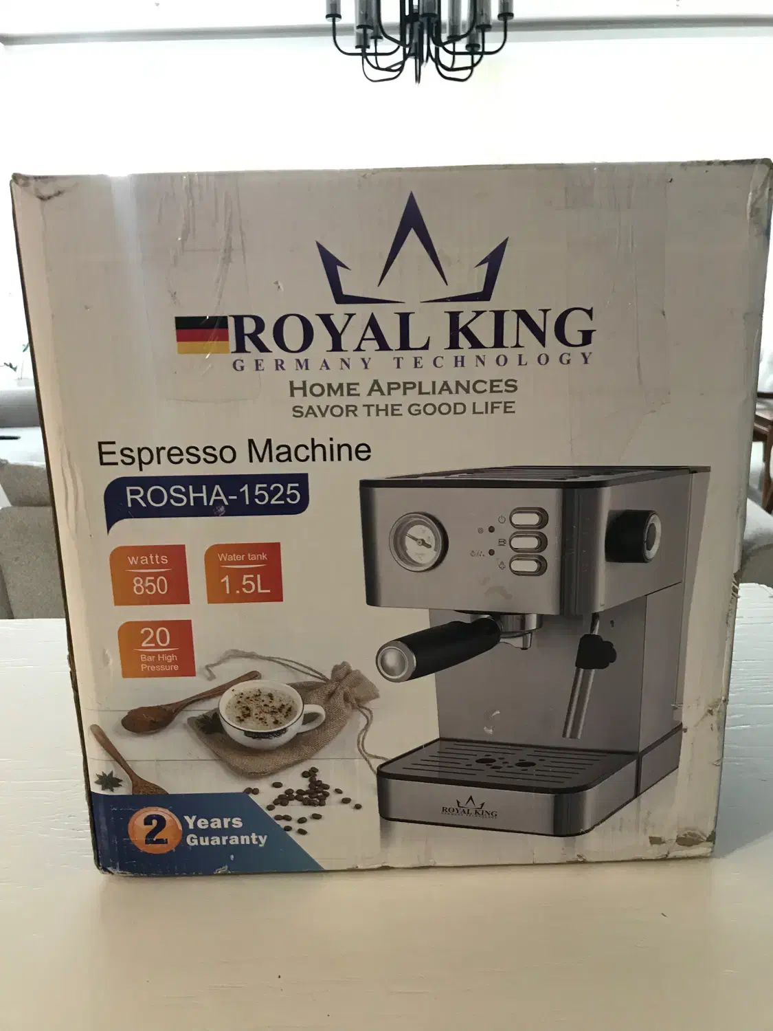 اسپرسوساز رویال کینگ|سماور، چای‌ساز، قهوه‌ساز|مشهد, الهیه|دیوار
