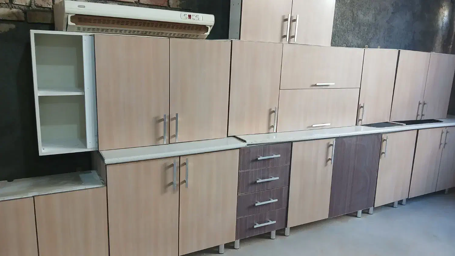 کابینت بهمراه هود|مصالح و تجهیزات ساختمان|تربت جام, کشتارگاه|دیوار