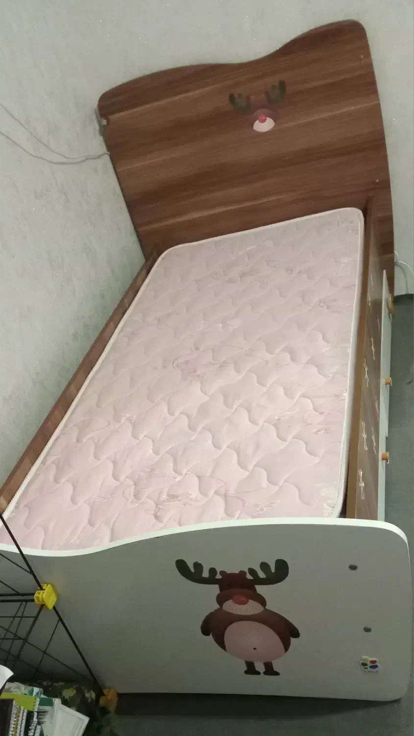 تخت تک نفره کودک ونوجوان|تخت و سرویس خواب|ابهر, |دیوار