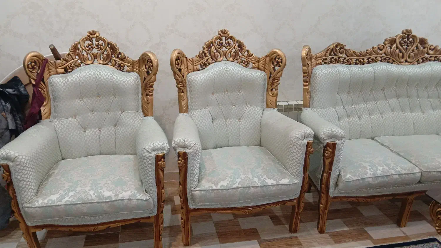 مبل|مبلمان خانگی و میز عسلی|فومن, |دیوار