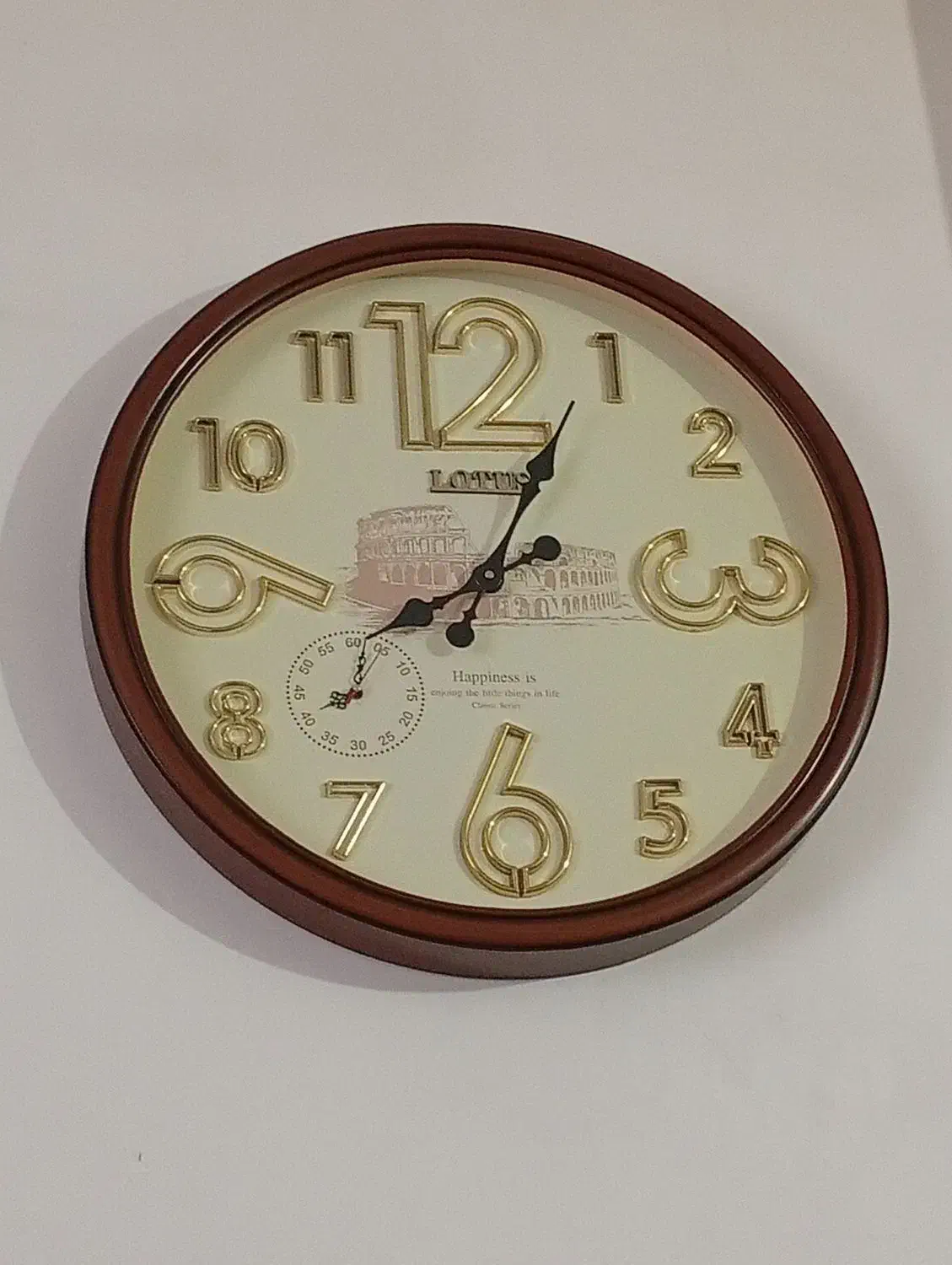 ساعت دیواری سالم سالم دوموتوره 1500|ساعت دیواری و تزئینی|الیگودرز, |دیوار