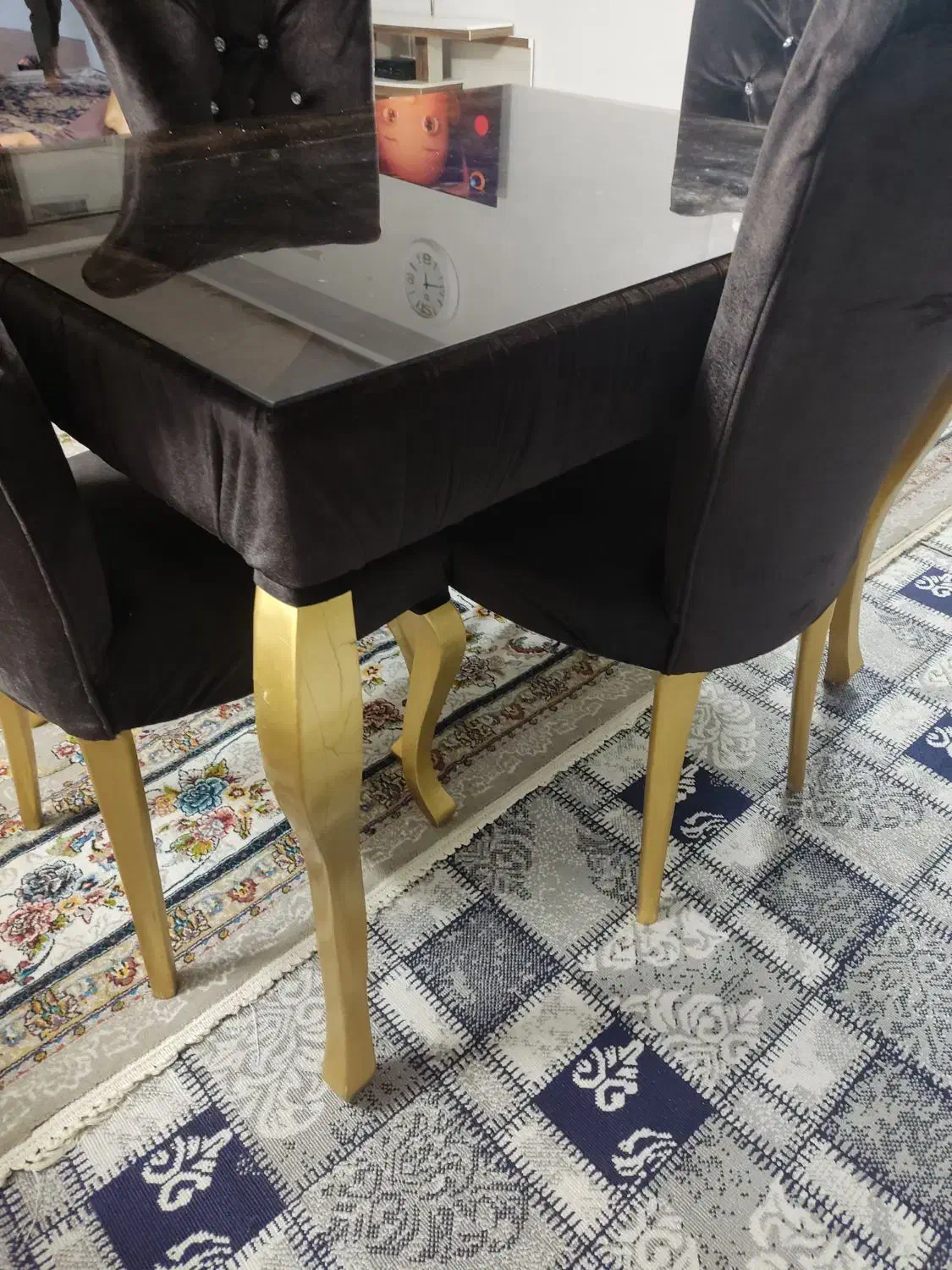 میز نهار خوری 4نفره|میز و صندلی غذاخوری|مشهد, شهید شهریاری|دیوار