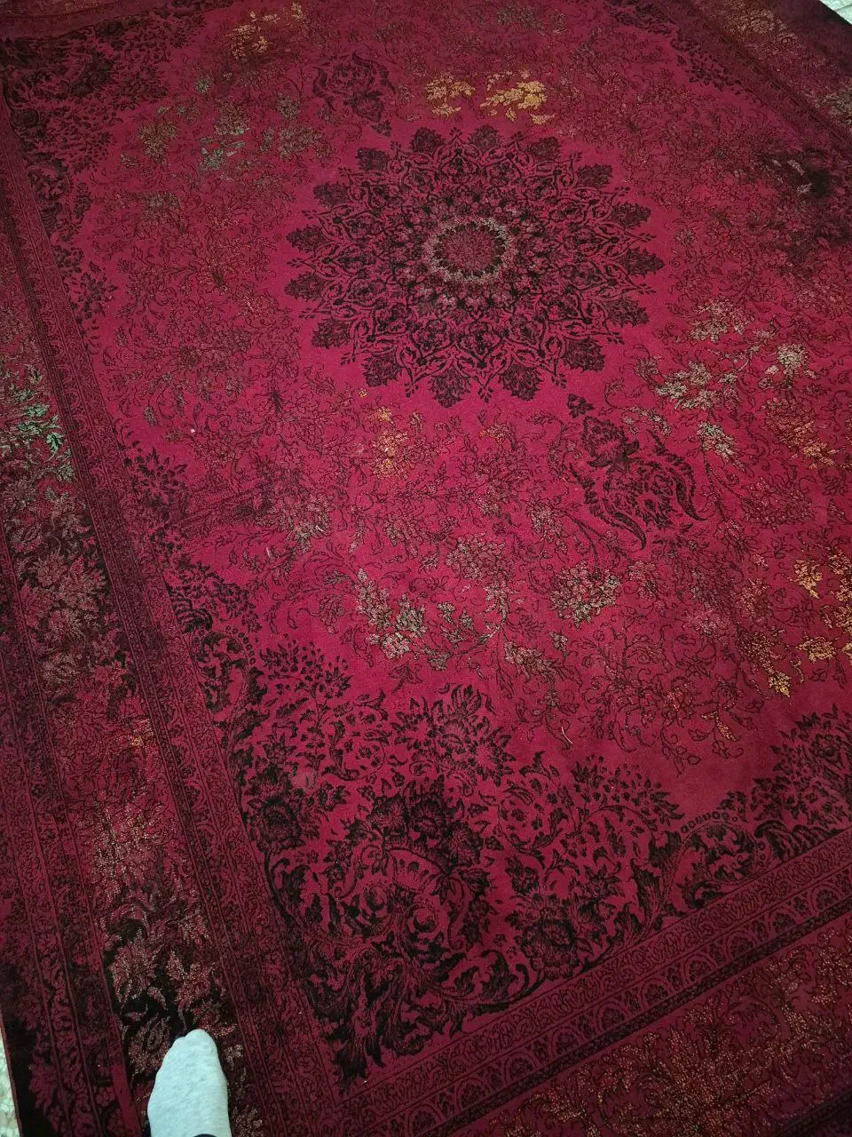 دو تخته ۶ متری+ تک ۹ متری در حد نو|فرش|مشهد, تربیت (صدف)|دیوار