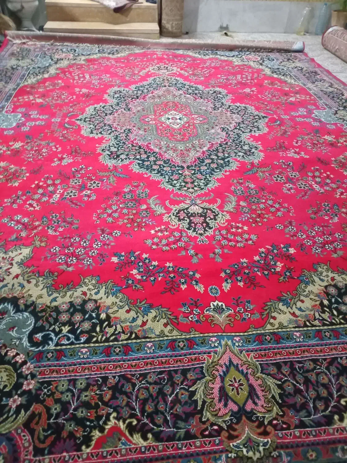 دو عدد فرش ۱۲ متری|فرش|جهرم, |دیوار