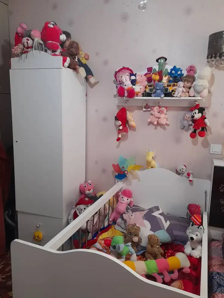 تخت کودک همراه با کمد|تخت و صندلی بچه|تهران, تهرانسر مرکزی|دیوار