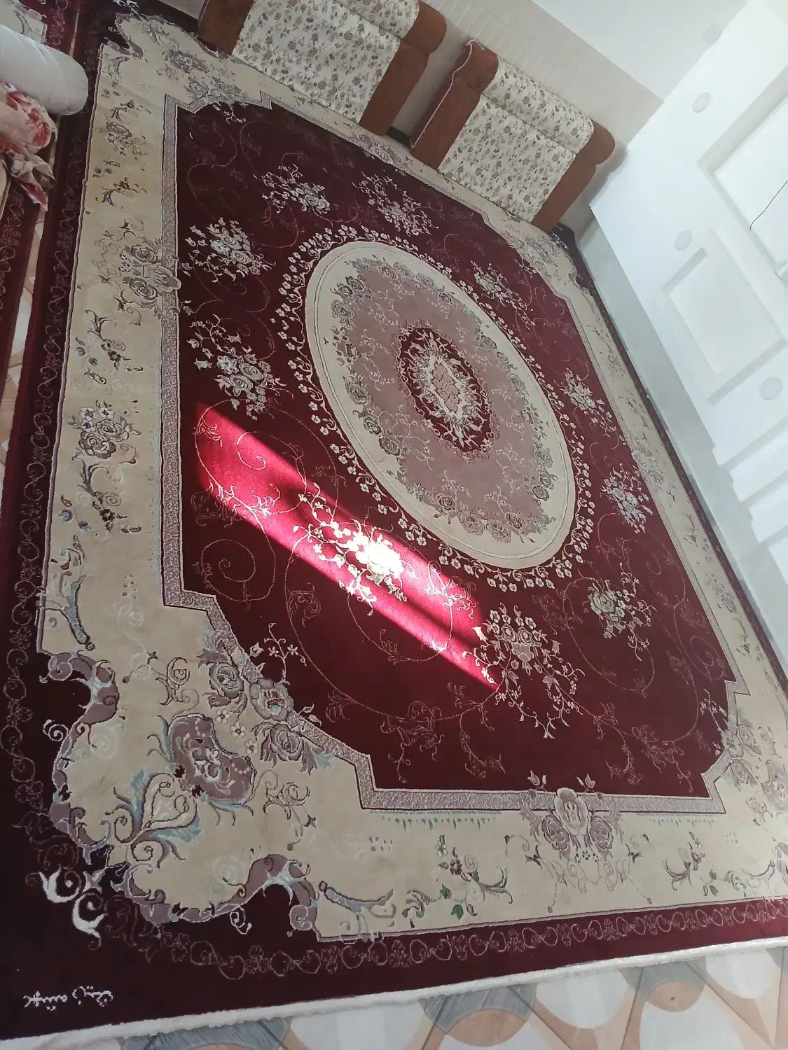 فرش و پشتی|فرش|سرپل ذهاب, |دیوار