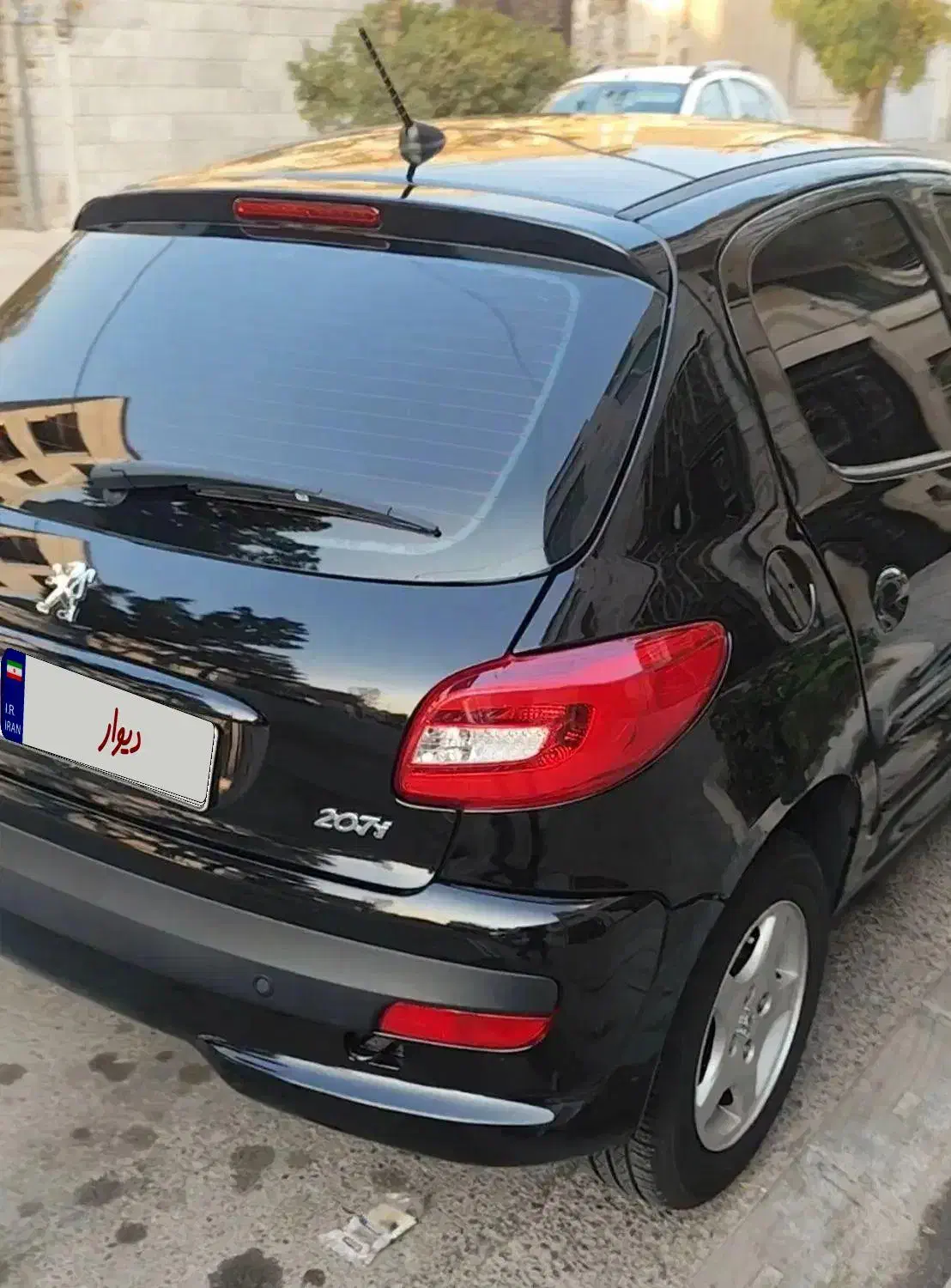 207 پانومرا مشکی آنتیک|خودرو سواری و وانت|تهران, هوانیروز|دیوار