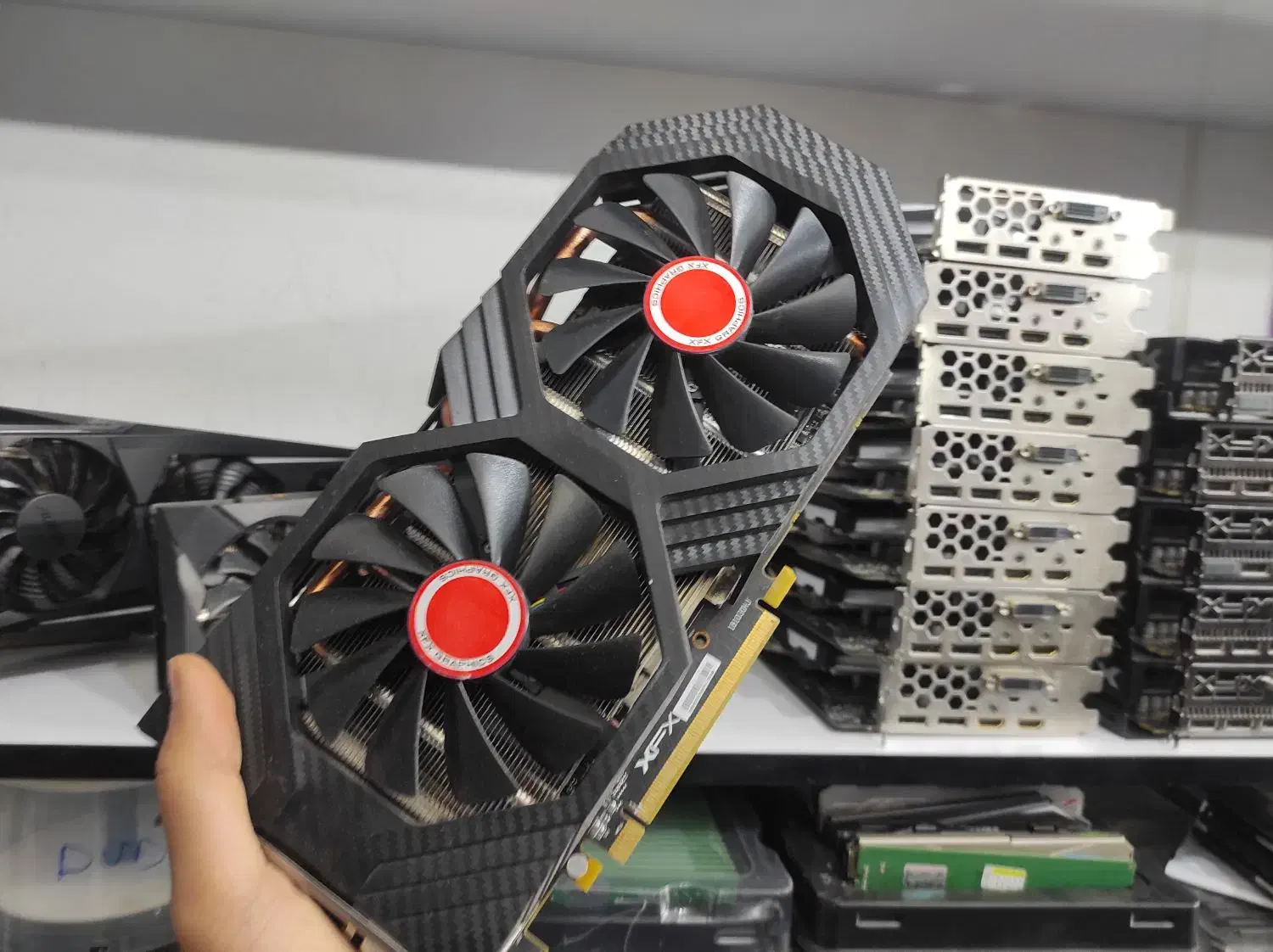 گرافیک RX 580 8GB|قطعات و لوازم جانبی رایانه|سبزوار, قائم|دیوار