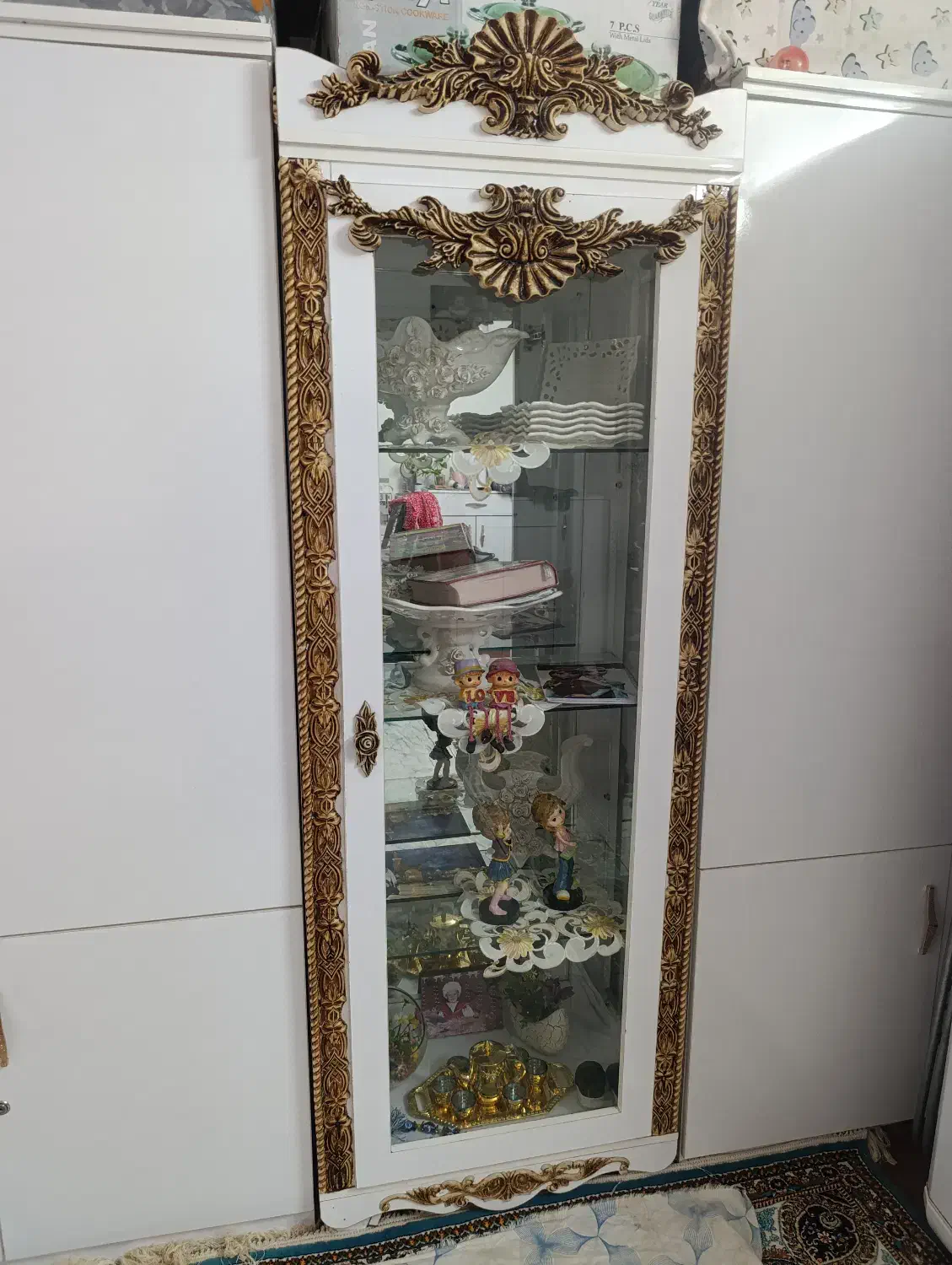 بوفه در حد نو|بوفه، ویترین، کنسول|انبارآلوم, |دیوار