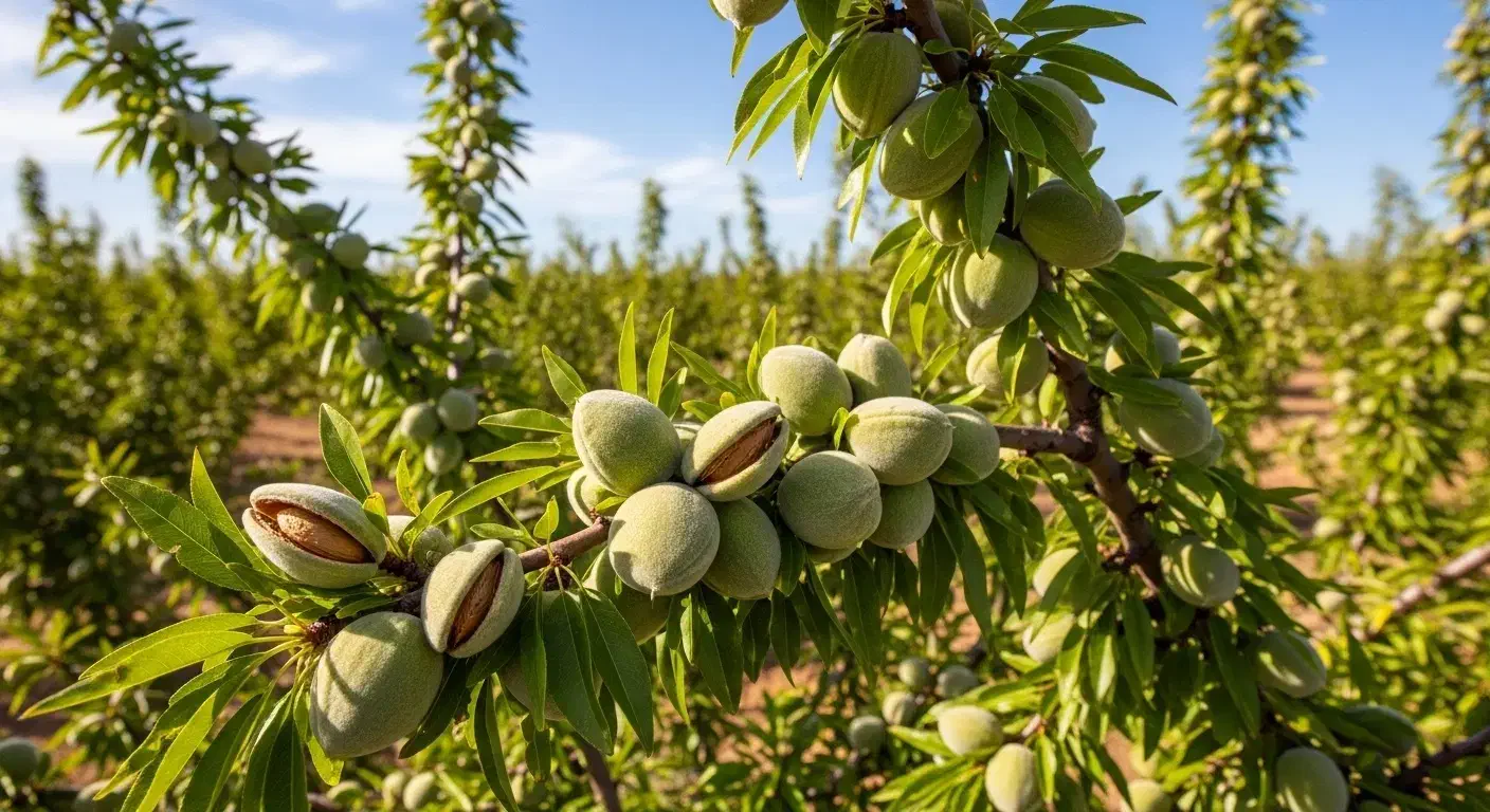 فروش نهال بادام کاغذی پوستنازک محدود|خدمات باغبانی و درختکاری|خوی, |دیوار