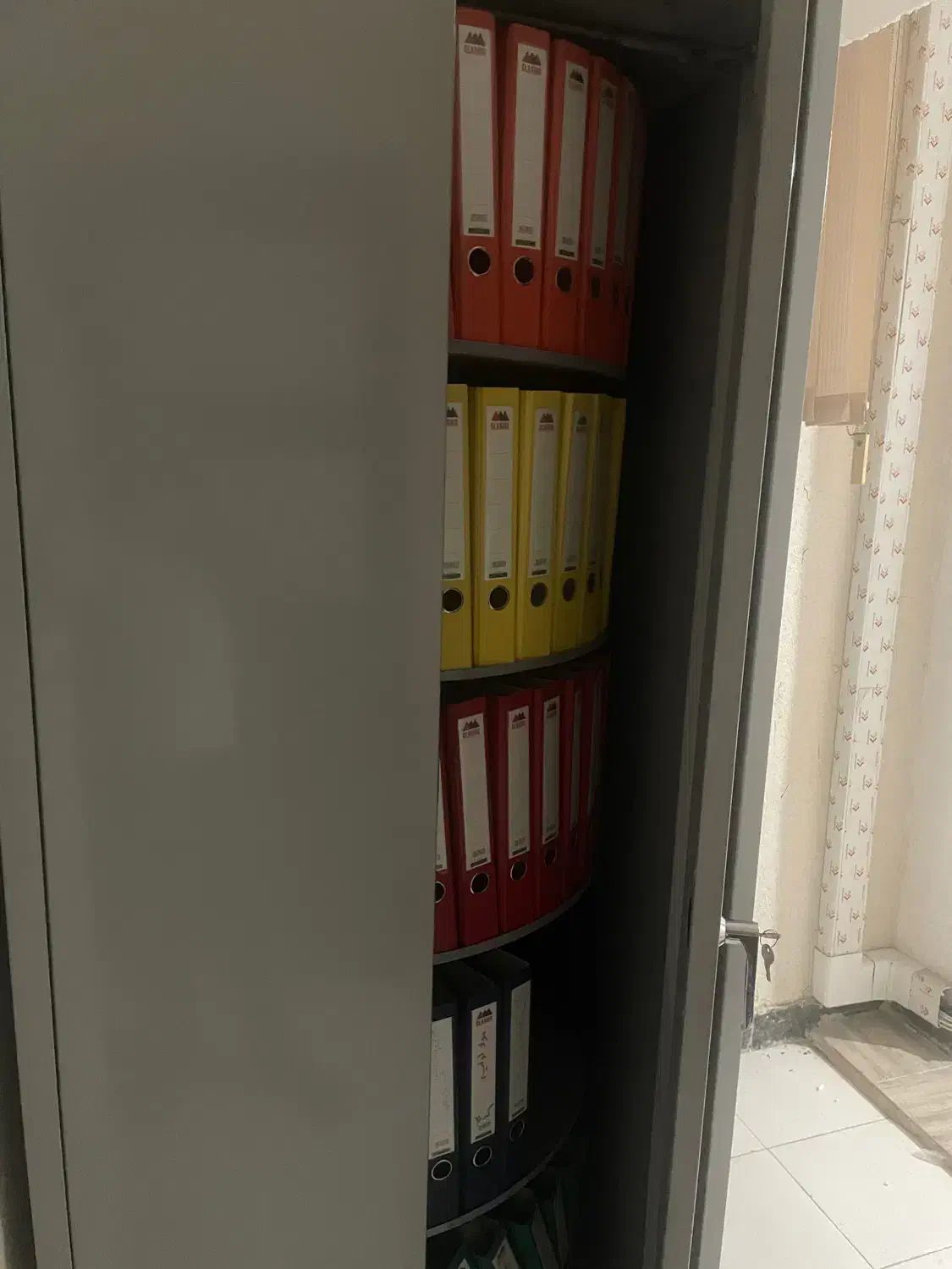 کمد بایگانی فلزی دوار جهت زونکن|دفتر کار|بندرعباس, |دیوار