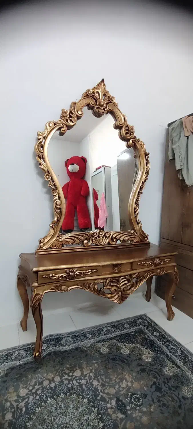 آینه کنسول|بوفه، ویترین، کنسول|مشهد, شهید قربانی|دیوار