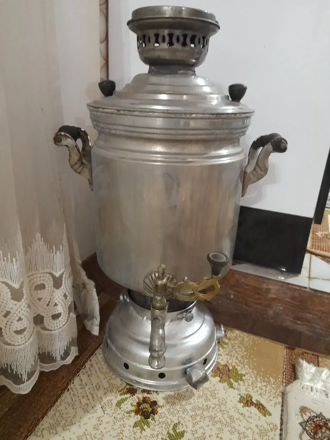 سماور گازی|سماور، چای‌ساز، قهوه‌ساز|لاهیجان, بازکیاگوراب|دیوار