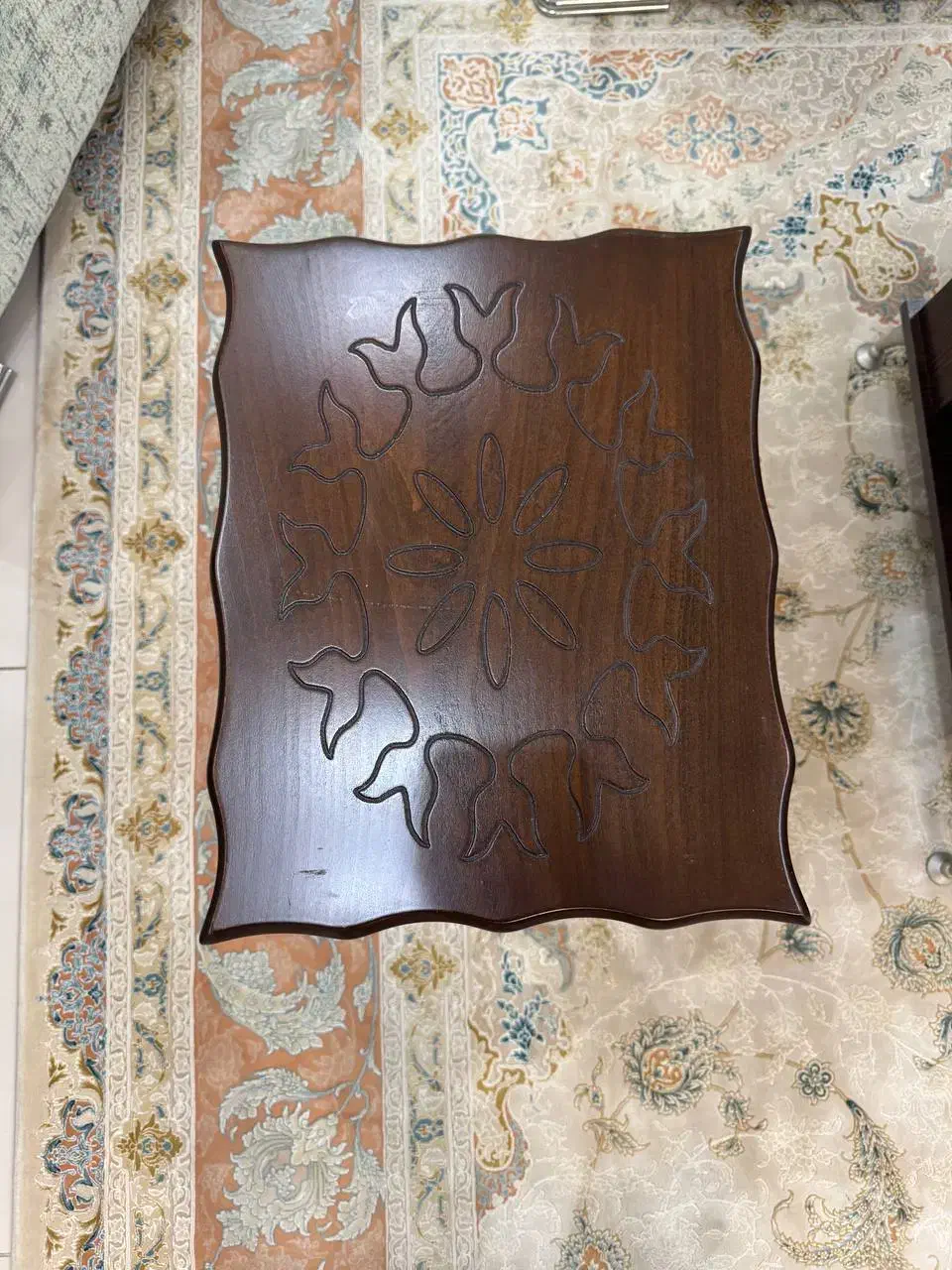 میز عسلی چوبی تاشو ۴تایی|مبلمان خانگی و میز عسلی|آمل, |دیوار