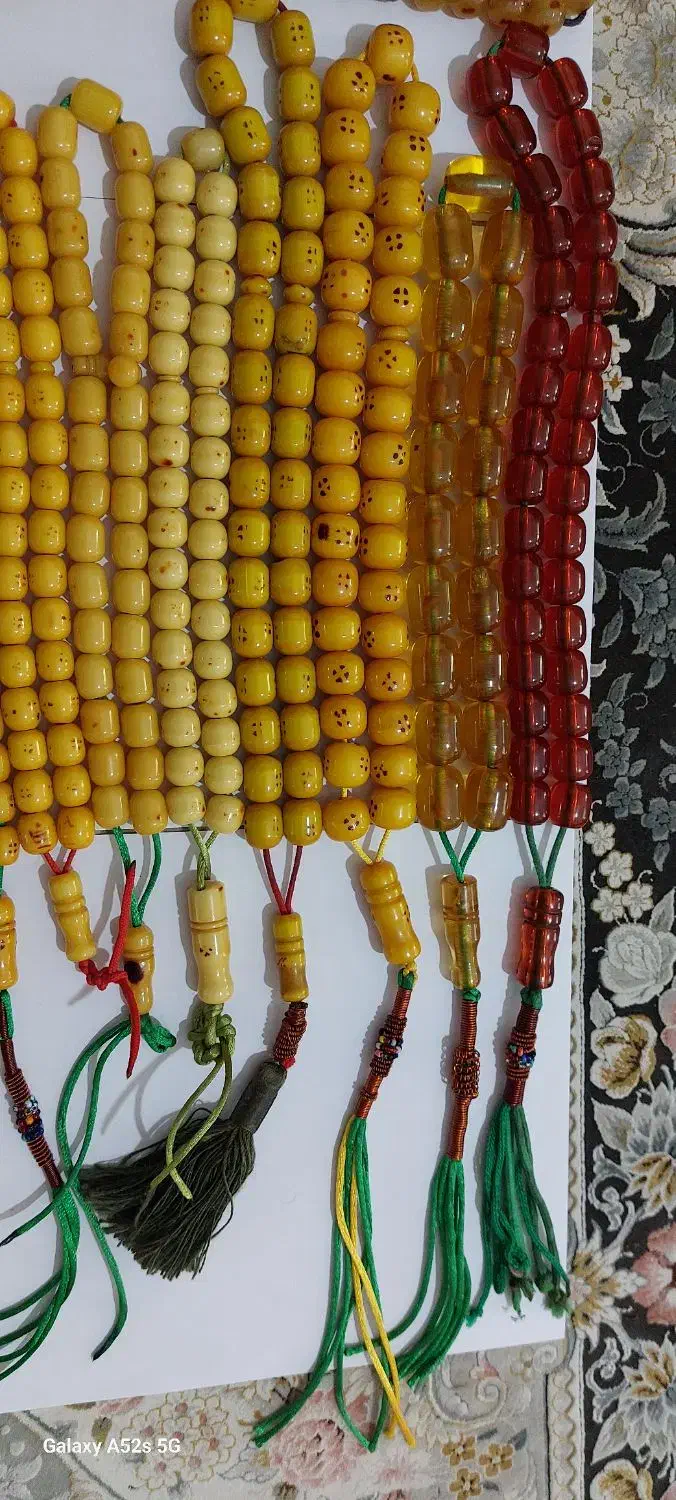 تسبیح های سندلوس کهنه آلمانی|جواهرات|تهران, هلال احمر|دیوار