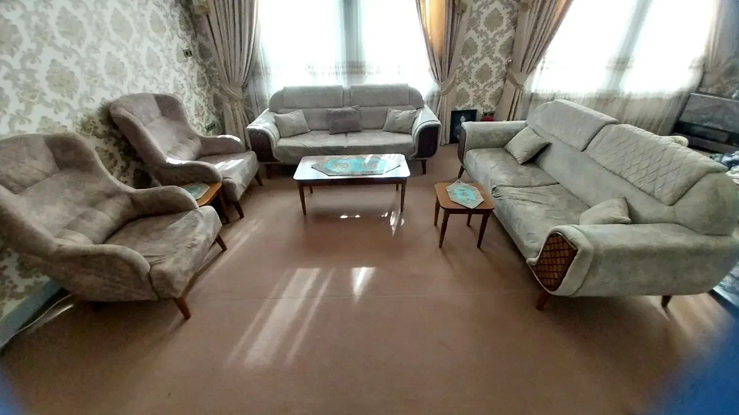 مبل راحتی ۹نفره|مبلمان خانگی و میز عسلی|سنقر, |دیوار