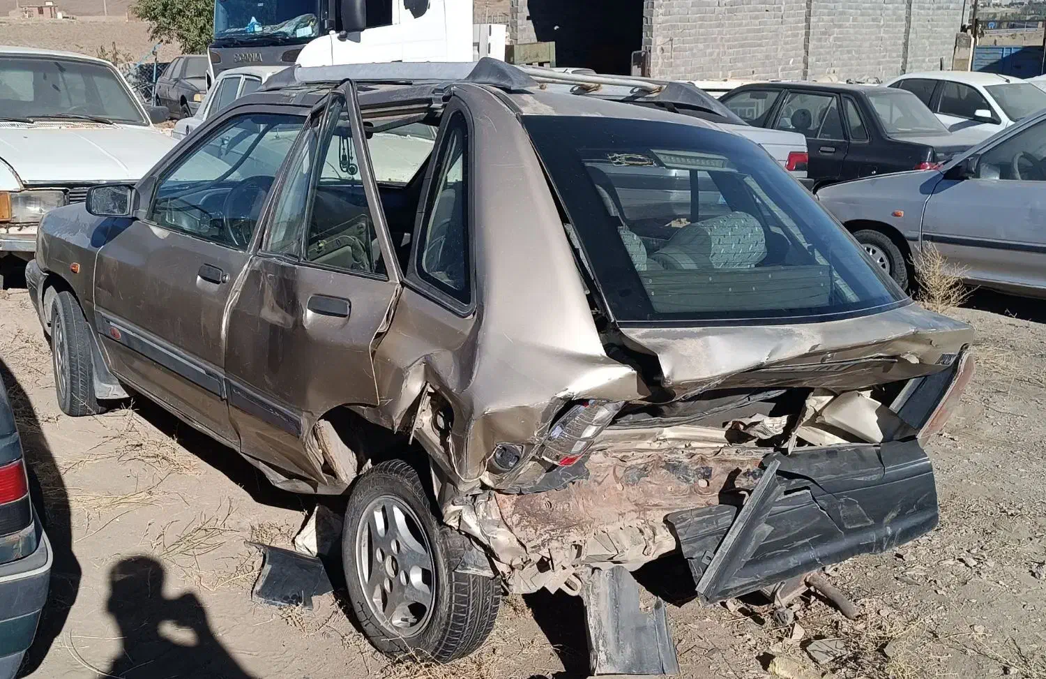 پراید ۱۴۱ تصادفی|خودرو سواری و وانت|زنجان, |دیوار