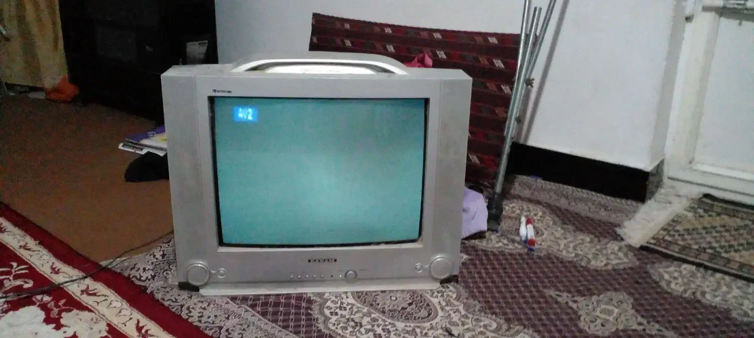 تلویزیون 21 اینچ صنام درحد صفر کم کارکرده|تلویزیون و پروژکتور|گنبد کاووس, |دیوار