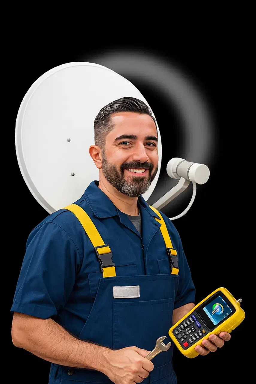 نصب آنتن و نصاب حرفه ای گیرنده صدرا گلستان|خدمات پیشه و مهارت|شیراز, شهرک گلستان|دیوار