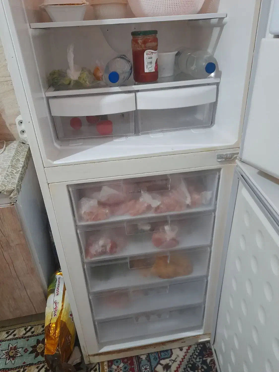 یخچال فریزر در حد نو|یخچال و فریزر|رشت, حومه رشت|دیوار